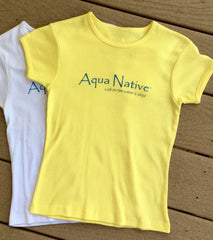 Women's Rib Knit Crew Tee