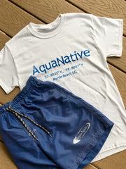 Aqua Native Latitude Tee